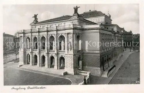 AK / Ansichtskarte Augsburg Stadttheater Bromsilber Imitation Kat. Augsburg