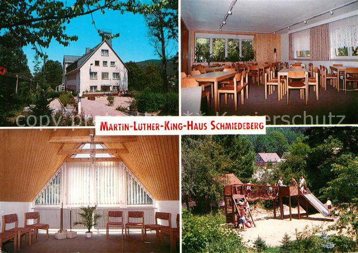 Ak Ansichtskarte Schmiedeberg Dippoldiswalde Martin Luther King