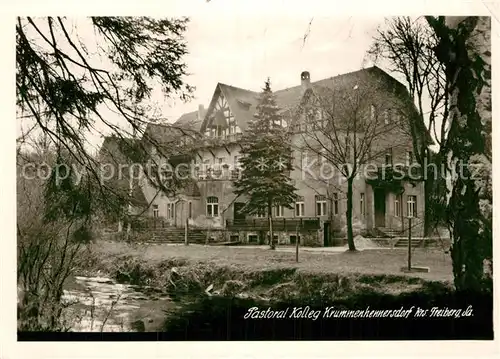 AK / Ansichtskarte Krummenhennersdorf Pastoral Kolleg  Kat. Halsbruecke