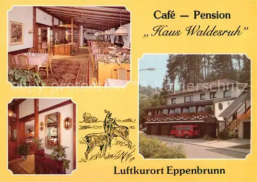 AK / Ansichtskarte Eppenbrunn Cafe Haus Waldesruh Kat. Eppenbrunn