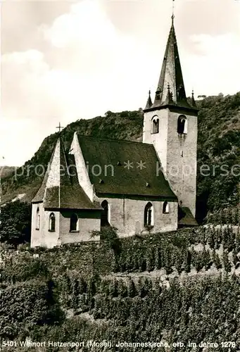 AK / Ansichtskarte Hatzenport Johanneskirche Kat. Hatzenport