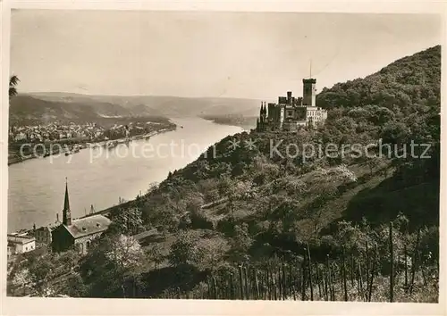 AK / Ansichtskarte Oberlahnstein Schloss Stolzenfels am Rhein Kat. Lahnstein