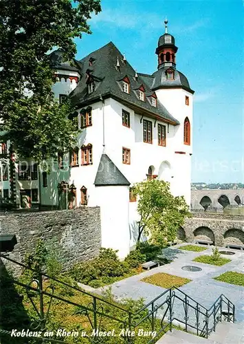 AK / Ansichtskarte Koblenz Rhein Alte Burg Kat. Koblenz