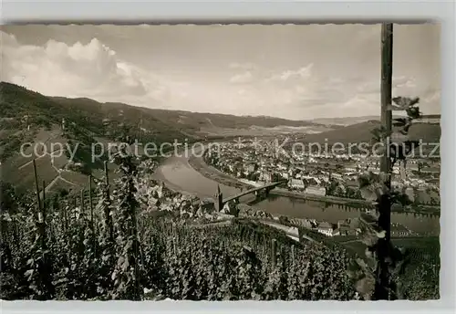 AK / Ansichtskarte Bernkastel Kues Panorama  Kat. Bernkastel Kues