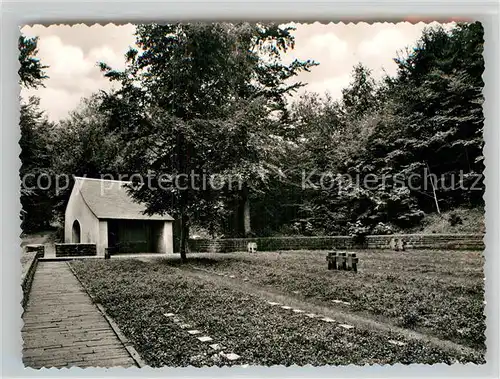 AK / Ansichtskarte Grosslittgen Kloster Himmerod Ehrenfriedhof Kat. Grosslittgen
