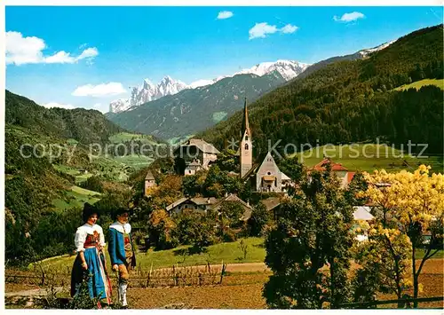 AK / Ansichtskarte Gufidaun Klausen Eisacktal mit Schloss Summersberg Tracht Kat. 