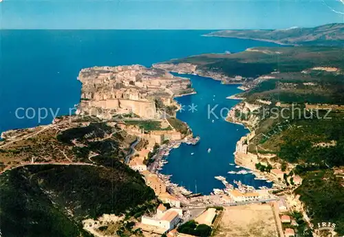 AK / Ansichtskarte Bonifacio Corse du Sud Fliegeraufnahme La Marine  Kat. Bonifacio