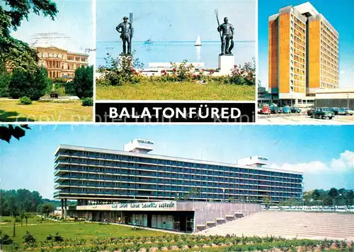 AK / Ansichtskarte Balatonfuered Seepartie Hotels Kat. Ungarn