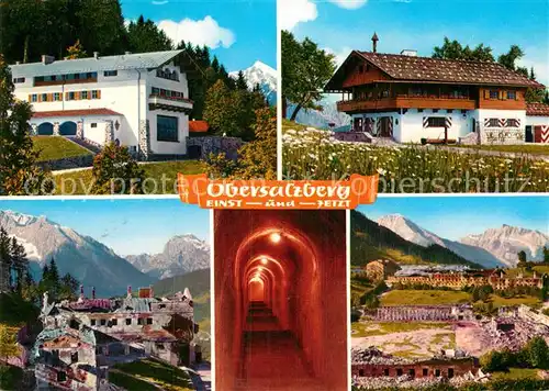 AK / Ansichtskarte Obersalzberg vor und nach 1945 Kat. Berchtesgaden