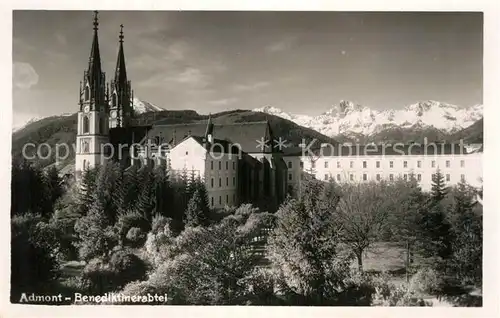 AK / Ansichtskarte Admont Steiermark Benediktinerabtei Alpen Kat. Admont