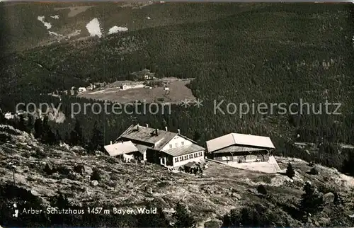 AK / Ansichtskarte Bayerisch Eisenstein Arber Schutzhaus Bayerischer Wald Kat. Bayerisch Eisenstein