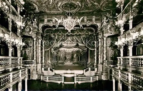 AK / Ansichtskarte Oper Opernhaus Bayreuth Buehne  Kat. Musik