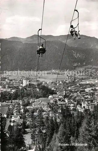 AK / Ansichtskarte Sessellift Kufstein Kaiserlift Kat. Bahnen