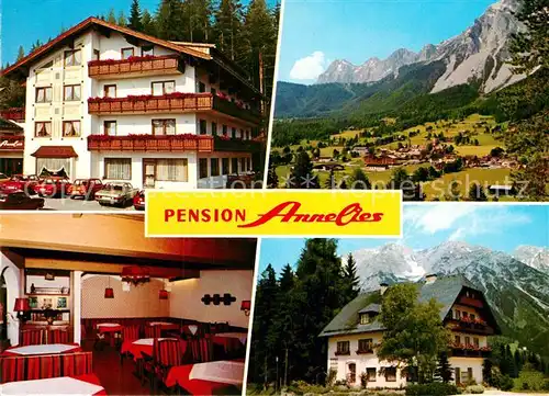 AK / Ansichtskarte Ramsau Dachstein Steiermark Pension Annelies  Kat. Ramsau am Dachstein