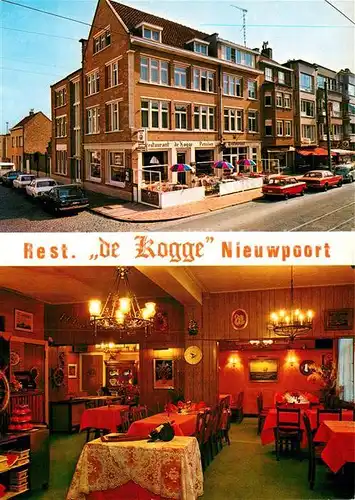 AK / Ansichtskarte Nieuwpoort West Vlaanderen Restaurant De Kogge Kat. 