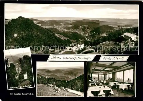 AK / Ansichtskarte Reigoldswil Hotel Wasserfallenhof Luftseilbahn Kat. Reigoldswil