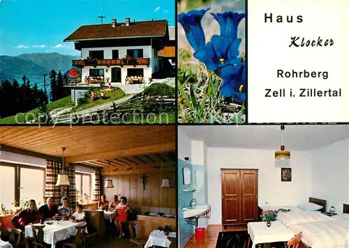 AK / Ansichtskarte Zell Ziller Tirol Haus Klocker  Kat. Zell am Ziller