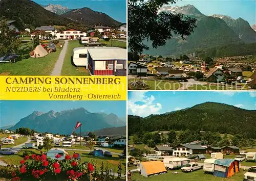AK / Ansichtskarte Nueziders Vorarlberg Camping Sonnenberg  Kat. Nueziders