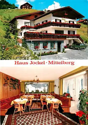 AK / Ansichtskarte Mittelberg Kleinwalsertal Haus Jockel Kat. Oesterreich