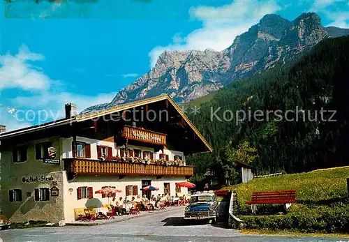 AK / Ansichtskarte Waidring Tirol Gasthof Strub  Kat. Waidring