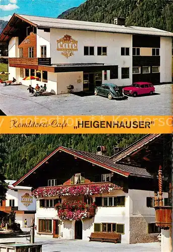 AK / Ansichtskarte Waidring Tirol Konditorei Cafe Heigenhauser Kat. Waidring