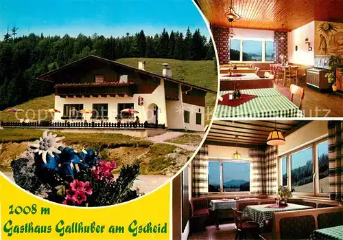 AK / Ansichtskarte Kernhof Niederoesterreich Gasthaus Gallhuber am Gscheid  Kat. Oesterreich