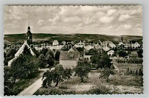 AK / Ansichtskarte Nassau Lahn Panorama Kirche Kat. Nassau