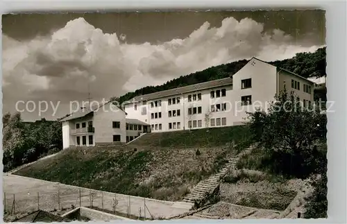 AK / Ansichtskarte Nassau Bad Schullandheim Duesseldorfer Realschulen Kat. Nassau Lahn