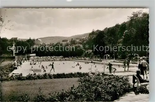 AK / Ansichtskarte Nassau Bad Schwimmbad Kat. Nassau Lahn