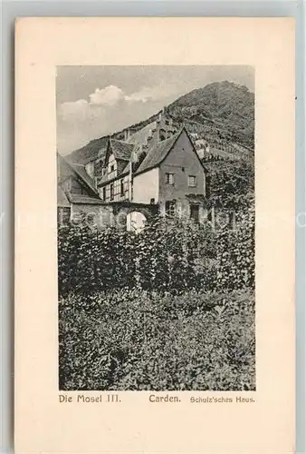AK / Ansichtskarte Carden Schulzsches Haus