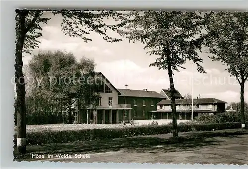 AK / Ansichtskarte Hoesel Schule Kat. Ratingen