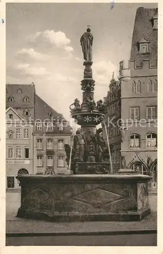 AK / Ansichtskarte Trier Marktbrunnen Kat. Trier