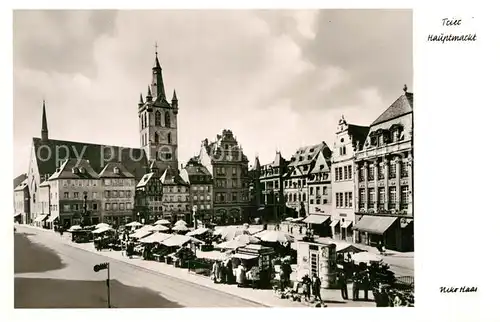 AK / Ansichtskarte Trier Hauptmarkt Kat. Trier