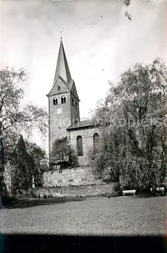 AK / Ansichtskarte Wiehl Gummersbach Evangelische Kirche Kat. Wiehl