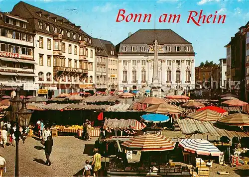 AK / Ansichtskarte Bonn Rhein Marktplatz Kat. Bonn