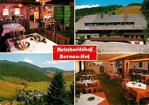 AK / Ansichtskarte Bernau Schwarzwald Hof Restaurant Pension Reinhardshof Kat. Bernau im Schwarzwald