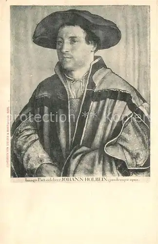 AK / Ansichtskarte Holbein Hans  Kat. Kuenstlerkarte