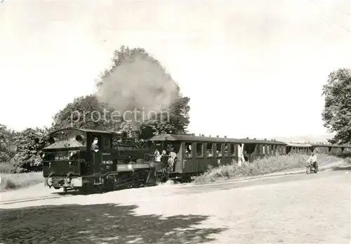 AK / Ansichtskarte Lokomotive Kleinbahn Insel Ruegen Kat. Eisenbahn