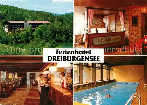 AK / Ansichtskarte Tittling Ferienhotel Dreiburgensee  Kat. Tittling