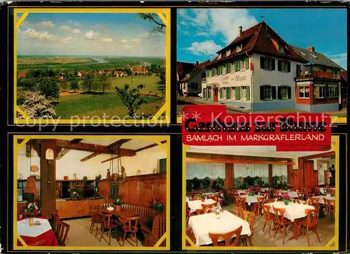 AK / Ansichtskarte Bamlach Gasthaus zur Blume Kat. Bad Bellingen