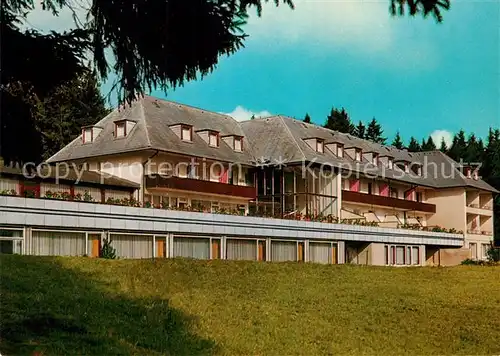 AK / Ansichtskarte Saig Schwarzwald Kurhotel Saigerhoeh Kat. Lenzkirch