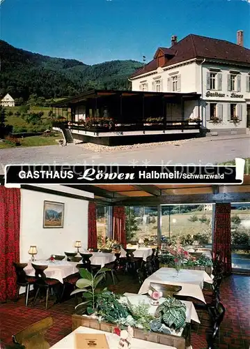 AK / Ansichtskarte Halbmeil Gashaus Loewen Kat. Wolfach