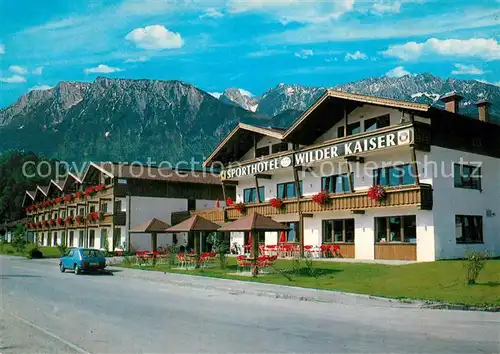 AK / Ansichtskarte Oberaudorf Sporthotel Wilder Kaiser  Kat. Oberaudorf