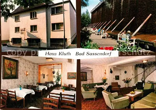 AK / Ansichtskarte Bad Sassendorf Pension Haus Kluth Kat. Bad Sassendorf