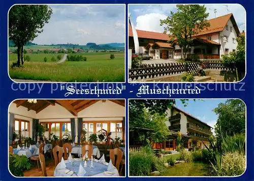 AK / Ansichtskarte Muschenried Oberpfalz Hotel Seeschmied Kat. Winklarn