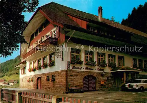 AK / Ansichtskarte Schapbach Gasthof Ochsen Kat. Bad Rippoldsau Schapbach