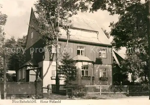 AK / Ansichtskarte Neu Rehefeld Haus Paetzold