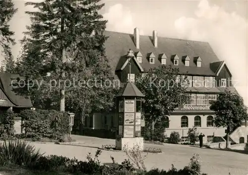 AK / Ansichtskarte Oberbaerenburg Baerenburg Erholungsheim Friedenswacht