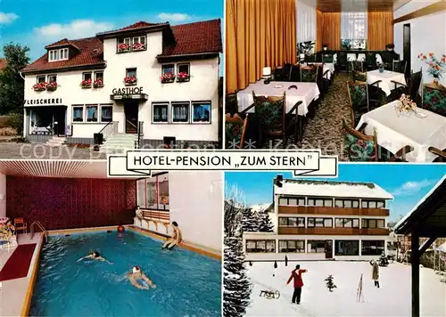 AK / Ansichtskarte Oberaula Hotel Zum Stern Kat. Oberaula