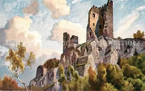 AK / Ansichtskarte Drachenfels Ruine Kat. Koenigswinter